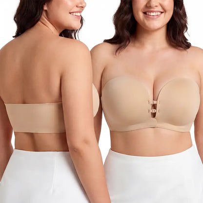 BraPush - Strapless Front Closure Bra