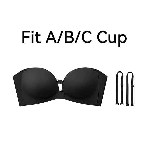 BraPush - Strapless Front Closure Bra
