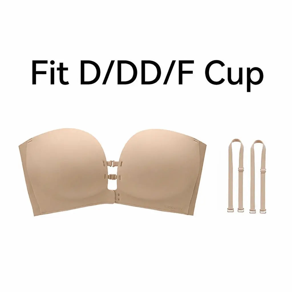 BraPush - Strapless Front Closure Bra