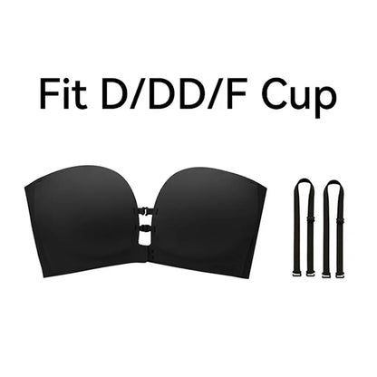 BraPush - Strapless Front Closure Bra