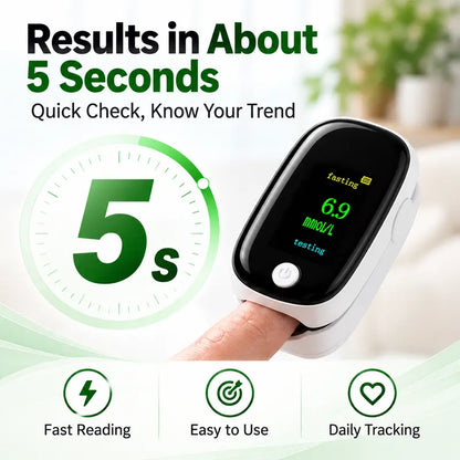 KindPulse® Test results within 5 seconds (Non-Invasive)
