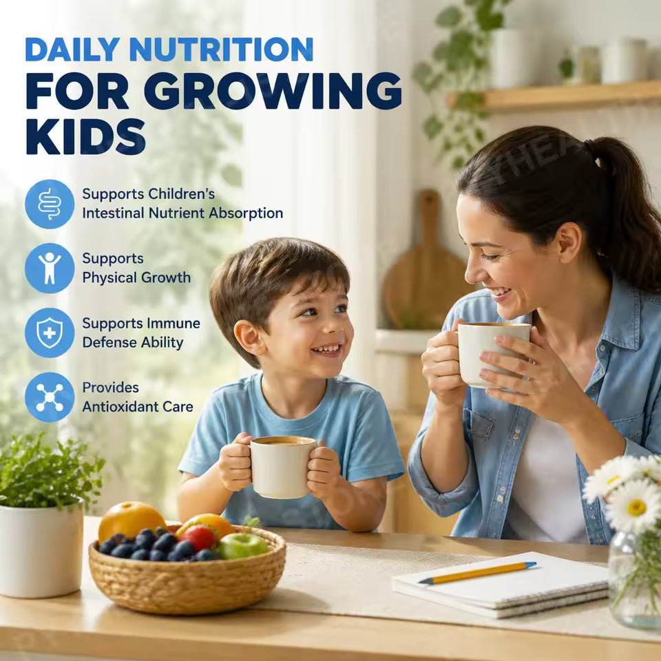 MightyBites Kids Latte Mix — Nutrition for Picky Eaters (Caffeine-Free Powder)