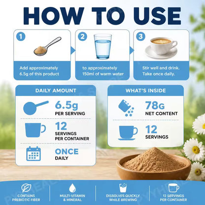 MightyBites Kids Latte Mix — Nutrition for Picky Eaters (Caffeine-Free Powder)